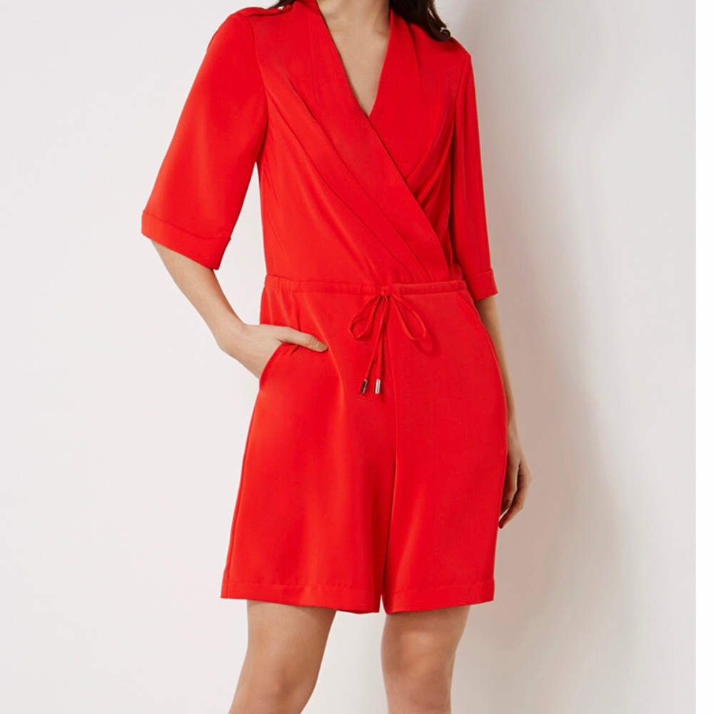 Karen Millen red play suit